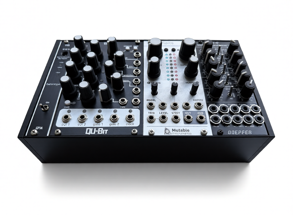 42HP 3U Eurorack Modular Synth Skiff Case – Desktop Enclosure