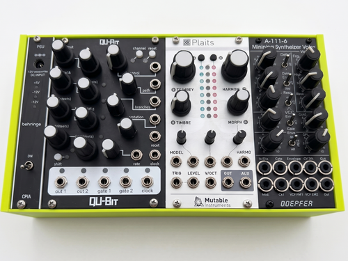 42HP 3U Eurorack Modular Synth Skiff Case – Desktop Enclosure