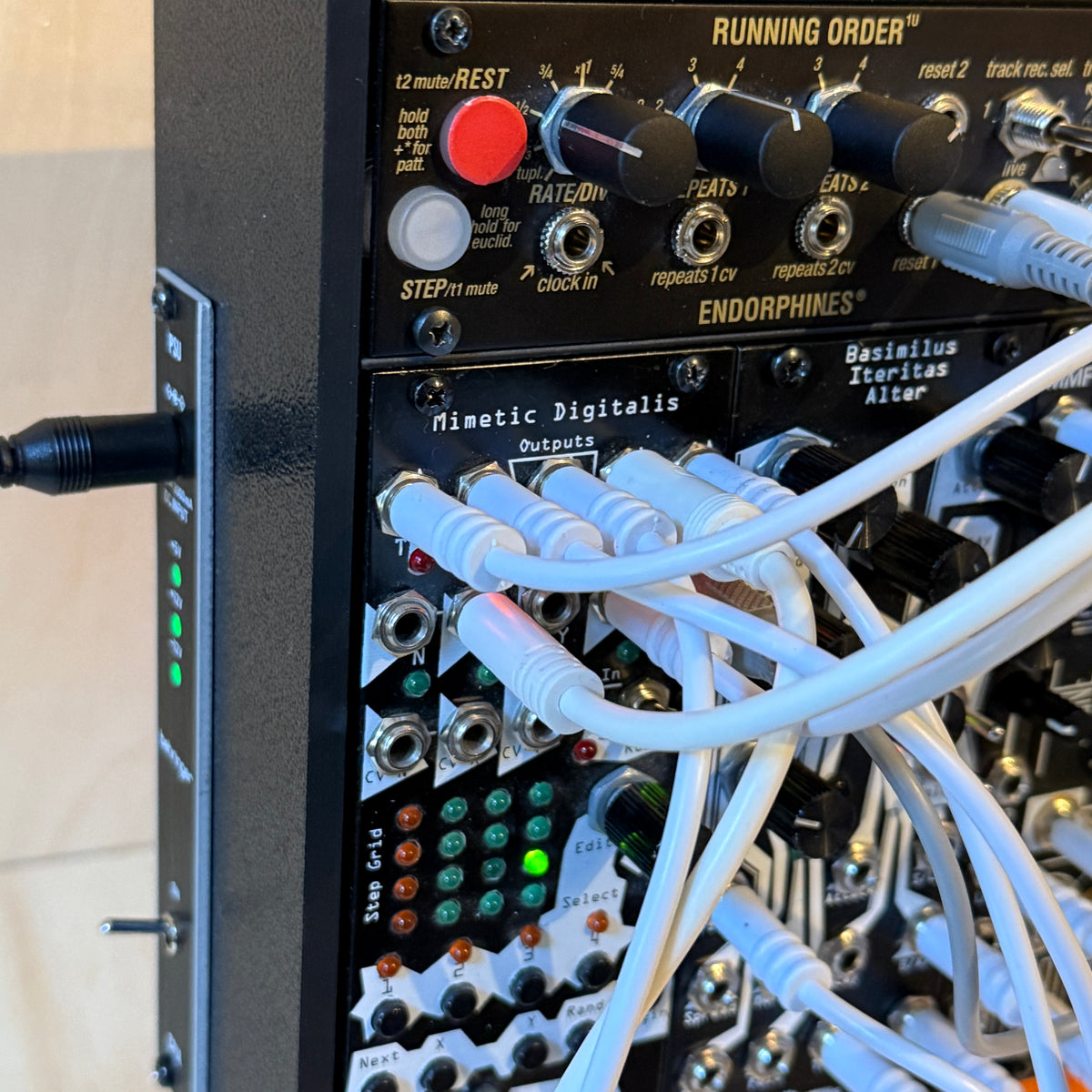 42HP 4U Small Eurorack Modular Synth Skiff Case
